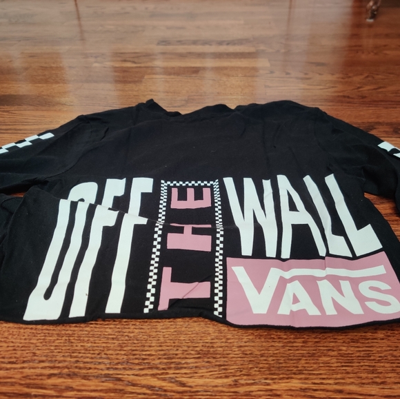 Vans cropped checkered long sleeve Tee - Picture 6 of 7